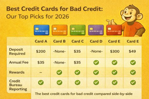 Best Credit Cards for Bad Credit