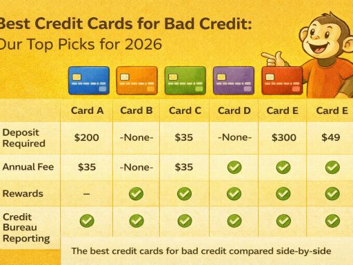 Best Credit Cards for Bad Credit