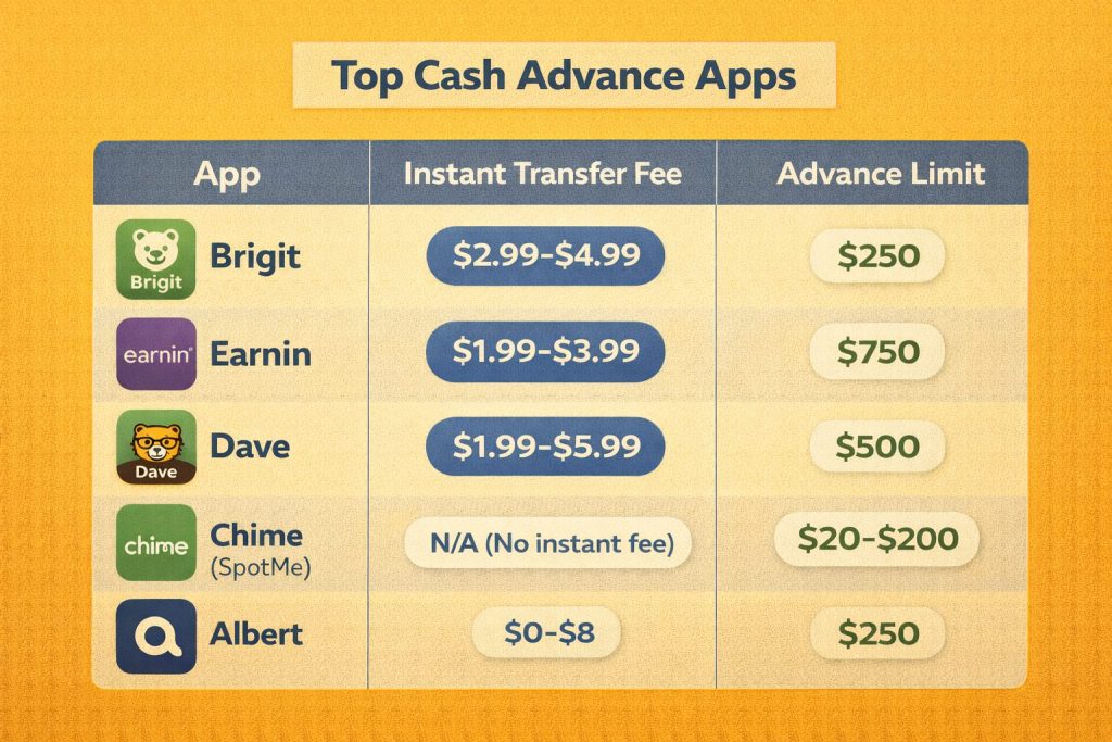 Cash Advance Apps in 2026