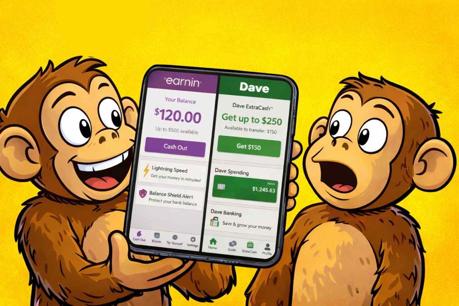 earnin vs dave cash advance app